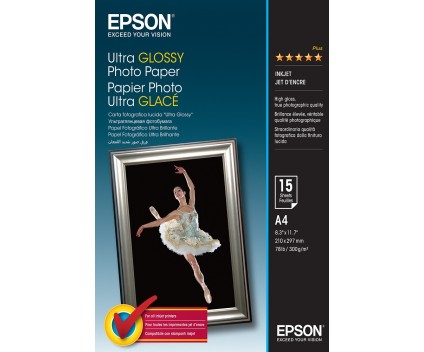 Papier Photo Original Epson S041927 300 g/m² ~ 15 Pages 210mm x 297mm