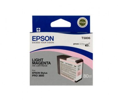 Cartouche Original Epson T5806 Magenta Clair 80ml