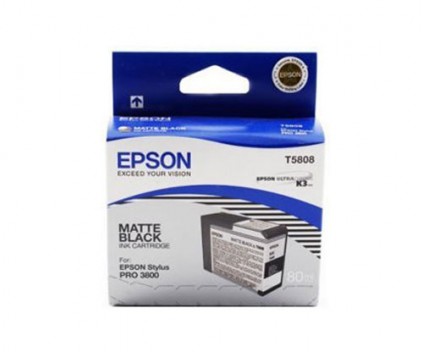 Cartouche Original Epson T5808 Noir Mat 80ml