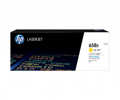 Toner Original HP 658X Jaune ~ 28.000 Pages