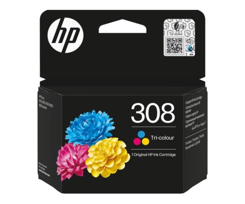 Cartouche Original HP 308 Couleur ~ 120 Pages