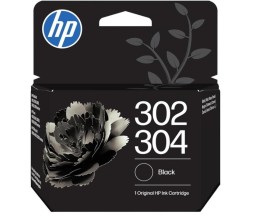 Cartouche Original HP 302 / HP 304 Noir ~ 120 Pages