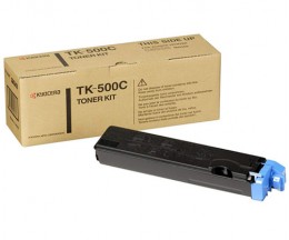 Toner Original Kyocera TK 500 Cyan ~ 8.000 Pages
