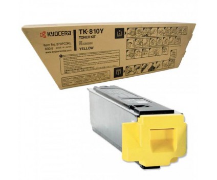 Toner Original Kyocera TK 810 Y Jaune ~ 20.000 Pages