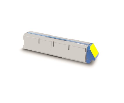 Toner Compatible OKI 45536553 Jaune ~ 43.000 Pages