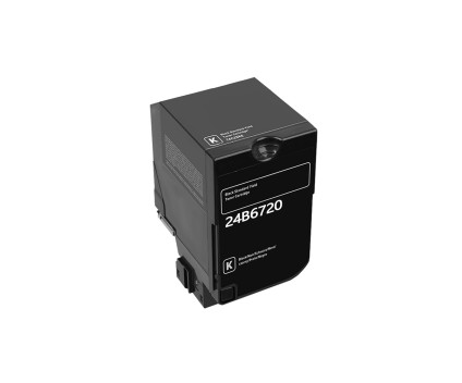 Toner Compatible Lexmark 24B6720 Noir ~ 20.000 Pages