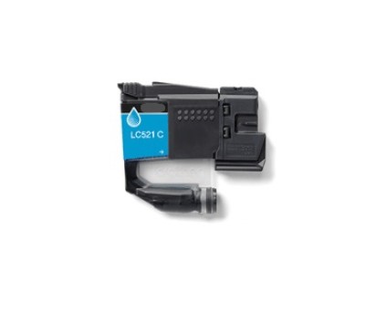 Cartouche Compatible Brother LC-521 C Cyan ~ 500 Pages