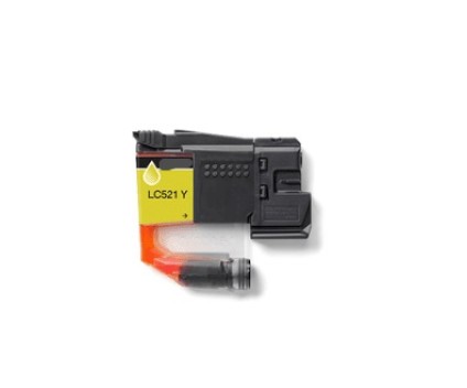 Cartouche Compatible Brother LC-521 Y Jaune ~ 500 Pages