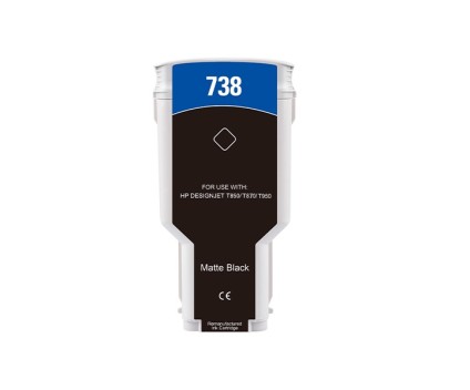 Cartouche Compatible HP 738 Noir 300ml