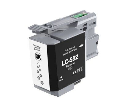 Cartouche Compatible Brother LC-552 XL BK Noir ~ 3.000 Pages
