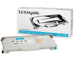 Toner Original Lexmark 20K1400 Cyan ~ 6.600 Pages