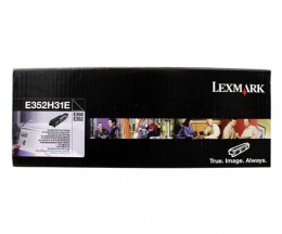 Toner Original Lexmark E352H31E Noir ~ 6.000 Pages
