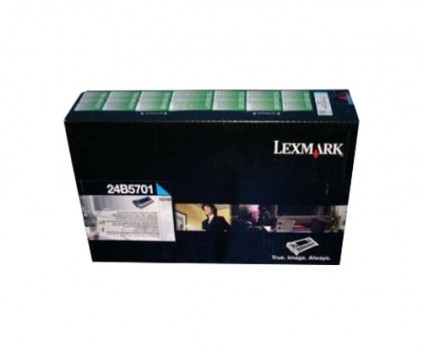 Toner Original Lexmark 24B5701 Cyan ~ 10.000 Pages