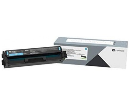 Toner Original Lexmark C320020 Cyan ~ 1.500 Pages