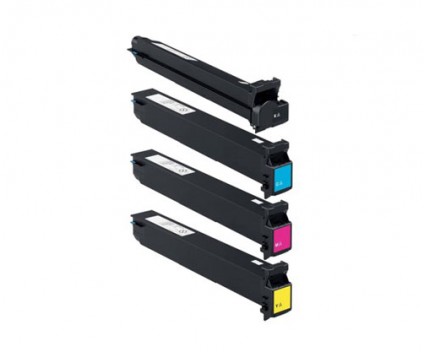 4 Toner Compatibles Konica Minolta A0TMX50 Noir + Couleur ~ 45.000 / 30.000 Pages