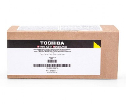 Toner Original Toshiba T-305 PYR Jaune ~ 3.000 Pages