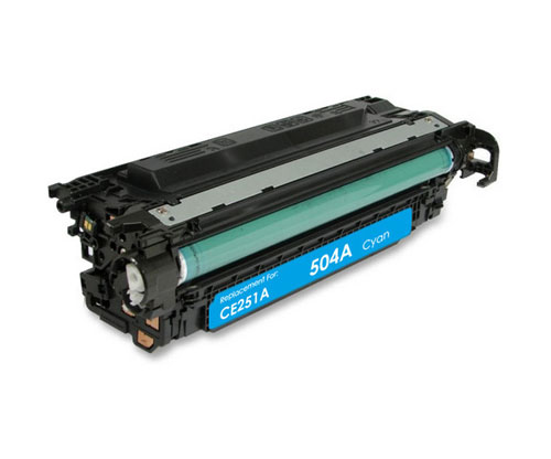 Toner Compatible HP 504A Cyan ~ 7.000 Pages