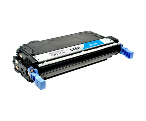 Toner Compatible HP 645A Cyan ~ 12.000 Pages
