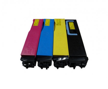 4 Toners Compatibles, Kyocera TK 550 Noir + Couleur ~ 7.000 / 6.000 Pages