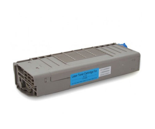 Toner Compatible OKI 44318607 Cyan ~ 11.500 Pages