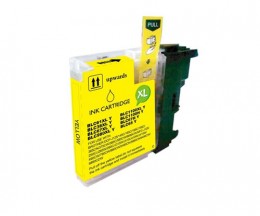 Cartouche Compatible Brother LC-980 XL Y / LC-1100 XL Y Jaune 18ml