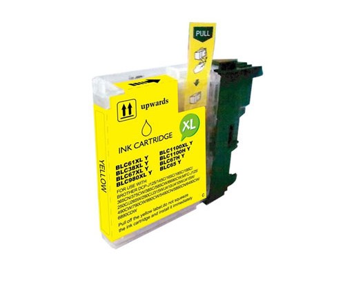 Cartouche Compatible Brother LC-980 XL Y / LC-1100 XL Y Jaune 18ml