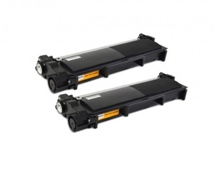 2 Toners Compatibles, Brother TN-2320 Noir ~ 2.600 Pages