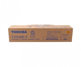 Toner Original Toshiba T-FC 20 EY Jaune ~ 16.800 Pages