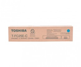 Toner Original Toshiba T-FC 25 EC Cyan ~ 26.800 Pages