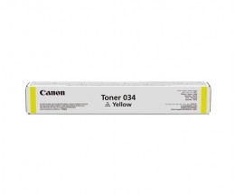 Toner Original Canon 034 Jaune ~ 7.300 Pages