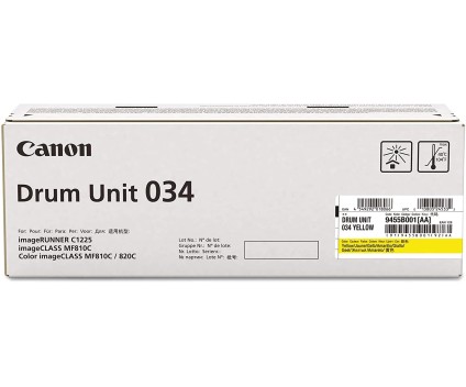Tambour Original Canon 034 Jaune ~ 34.000 Pages