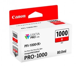 Cartouche Original Canon PFI-1000 R Rouge 80ml