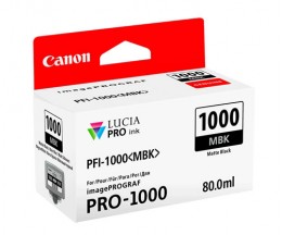 Cartouche Original Canon PFI-1000 MBK Mat Noir 80ml