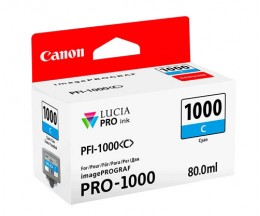 Cartouche Original Canon PFI-1000 C Cyan 80ml