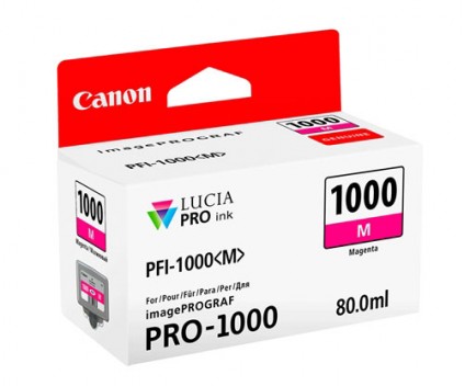 Cartouche Original Canon PFI-1000 M Magenta 80ml