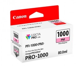 Cartouche Original Canon PFI-1000 PM Magenta Photo 80ml