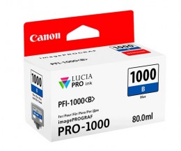 Cartouche Original Canon PFI-1000 B Bleu 80ml