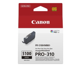 Cartouche Original Canon PFI-5100 MBK Noir Mat 14ml