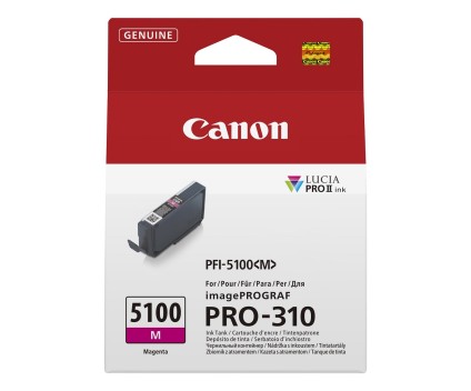 Cartouche Original Canon PFI-5100 M Magenta 14ml