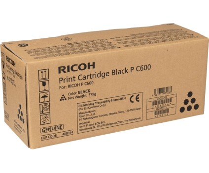 Toner Original Ricoh 408314 Noir ~ 17.000 Pages