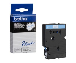 Ruban Original Brother TC-293 Bleu sur Blanc 9mm x 7.7m
