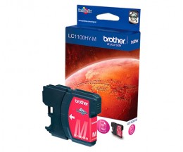 Cartouche Original Brother LC-1100HYM Magenta 10.1ml ~ 750 Pages