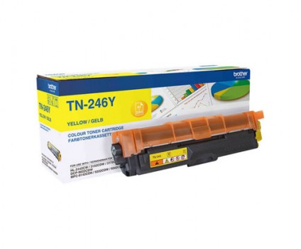 Toner Original Brother TN-246 Y Jaune ~ 2.200 Pages