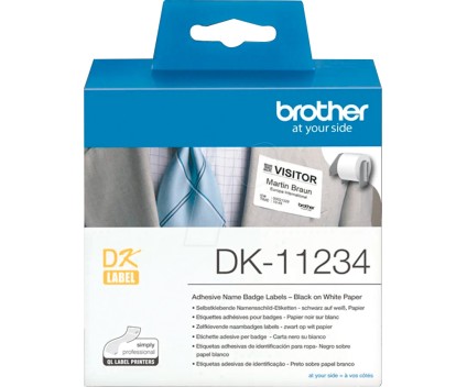 Étiquette Original Brother DK11234 60mm x 86mm 260 étiquettes