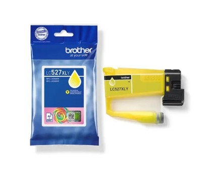 Cartouche Original Brother LC-527 XLY Jaune ~ 2.000 Pages