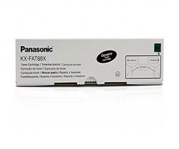 Toner Original Panasonic KXFAT88X Noir ~ 2.000 Pages