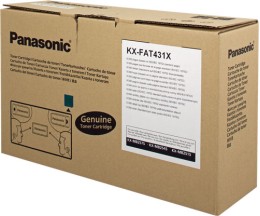 Toner Original Panasonic KXFAT431X Noir ~ 6.000 Pages