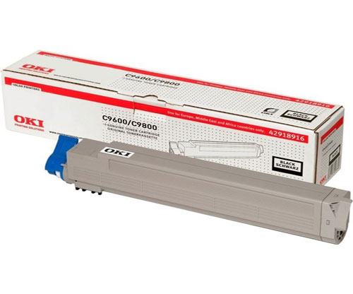 Toner Original OKI 42918916 Noir ~ 15.000 Pages