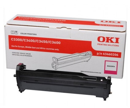 Tambour Original OKI 43460206 Magenta ~ 15.000 Pages