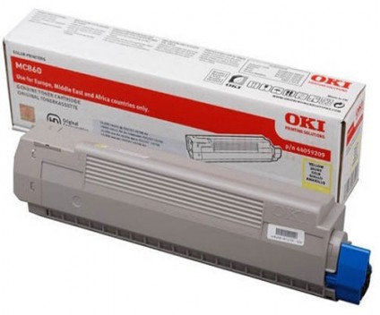 Toner Original OKI 44059209 Jaune ~ 10.000 Pages